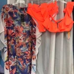 Mstuming orange bikini